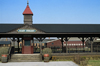 Dearborn, Michigan, USA: railway station in Greenfield Village  Main Street - photo by C.Lovell