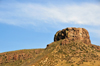 Golden, Jefferson County, Colorado, USA: Castle Rock towers above the town - photo by M.Torres