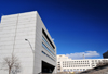 Denver, Colorado, USA: Colorado Supreme Court - Colorado State Judicial Building - architecture by John Rogers and RNL Design - modernist structure with an inverted 'U' design - 14th and Broadway, Civic Center - photo by M.Torres