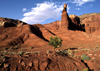 Capitol Reef National Park, Utah, USA: red rock formation -  Waterpocket Fold - photo by C.Lovell