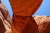 Arches National Park, Grand County, Utah, USA: below Sandstone Arch - photo by A.Ferrari