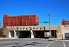 Oklahoma City, OK, USA: tunnel under the railway - entrance to Bricktown - intersection of Sheridan avenue and E.K Gaylord boulevard - photo by M.Torres