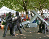 Seattle, Washington, USA: Firefighter's memorial - photo by R.Ziff