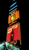 Manhattan (New York): the lights of Times sq - city lights - photo by M.Torres