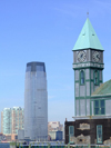 New York, USA: pier A - the clocktower is a World War I memorial - photo by M.Bergsma