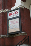 Nashville (Tennessee): Ryman hall -  the Mother Church of Country Music - photo by M.Schwartz