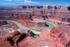 USA - Canyonlands National Park (Utah): Dead Horse Point - canyon view - Gooseneck of the Colorado River - near Moab - Dead Horse Point State Park - photo by J.Fekete