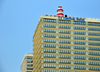 Louisville, Kentucky, USA: the twin Waterfront Plaza towers with their faux lighthouse - West Main Street - Downtown Louisville - photo by M.Torres