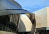 Charlotte, North Carolina, USA: NASCAR Hall of Fame - curve detail - architects Pei Cobb Freed & Partners - E. Martin Luther King, Jr. Blvd - photo by M.Torres