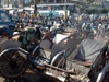 Ho Chi Minh city / Saigon: Cyclos in front of BT market (photo by Robert Ziff)