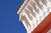 Layoune / El Aaiun, Saguia el-Hamra, Western Sahara: decorative cornice - Moulay Abdel Aziz Great Mosque - photo by M.Torres