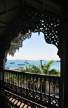 Stone Town, Zanzibar / Unguja Mjini, Tanzania: Old Dispensary - Stone Town Cultural Centre - view from the balcony - photo by M.Torres