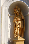 Nesvizh / Nyasvizh, Minsk Voblast, Belarus: Saint - niche at the Corpus Christi Catholic church - photo by A.Dnieprowsky