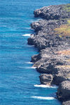 32 Christmas Island: Limestone coastline (photo by B.Cain)