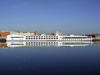 Le Havre, Seine-Maritime, Haute-Normandie, France: Viking Seine River Cruise Ship mirrored on the water - Normandy - photo by A.Bartel