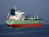 Le Havre, Seine-Maritime, Haute-Normandie, France: BW Rhine tanker from the stern - Normandy - photo by A.Bartel