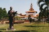 Ghana / Gana - Legon: University of Ghana - library (photo by Gallen Frysinger)