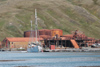 South Georgia Island - Grytviken - a boat visits the ghost town - Antarctic region images by C.Breschi